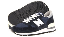 Темно-синие мужские кроссовки New Balance 990 на каждый день